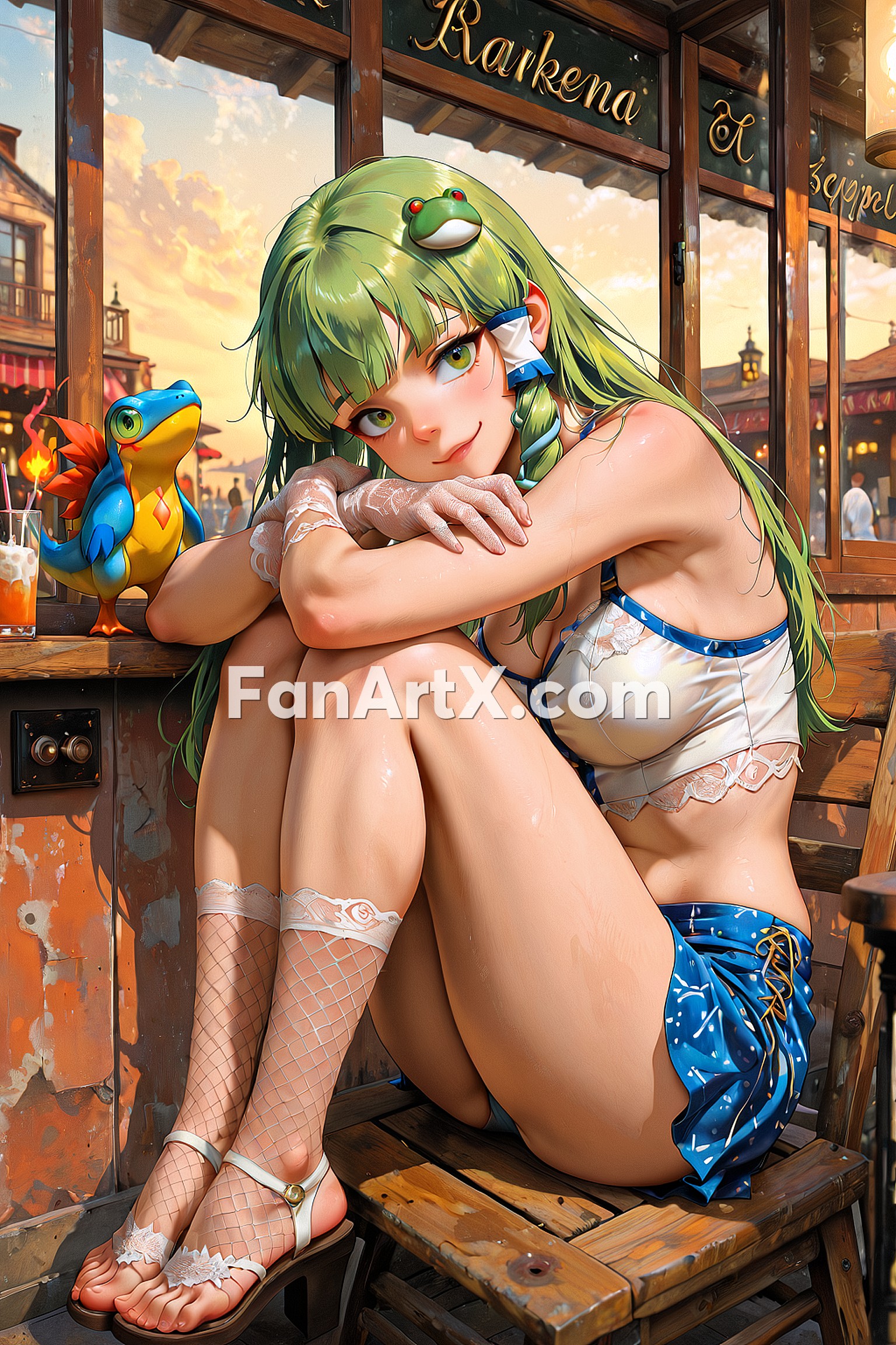 Kochiya Sanae Touhou project Fanart 1531343
